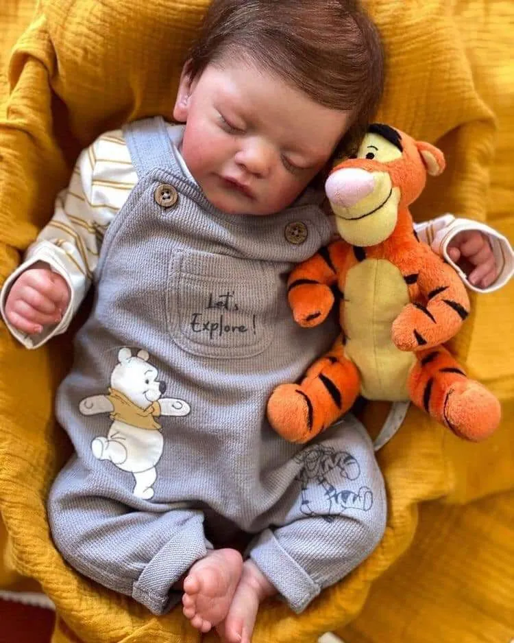 Anuk Open Eyes Baby Doll silicone reborn baby doll, photo 1 of 4